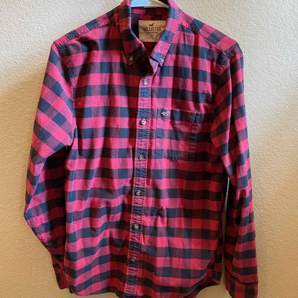 Hollister Flannel Mens Size Small